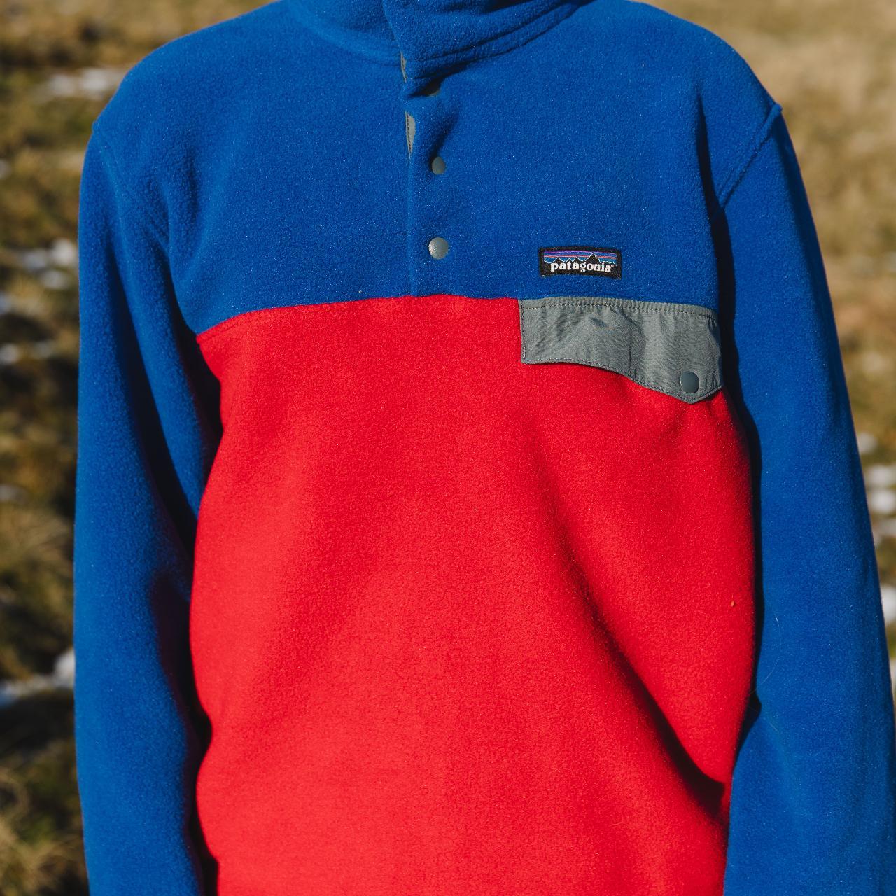 PATAGONIA SNAPT SYNCHILLA FLEECE UK 🇬🇧 MENS SIZE... Depop