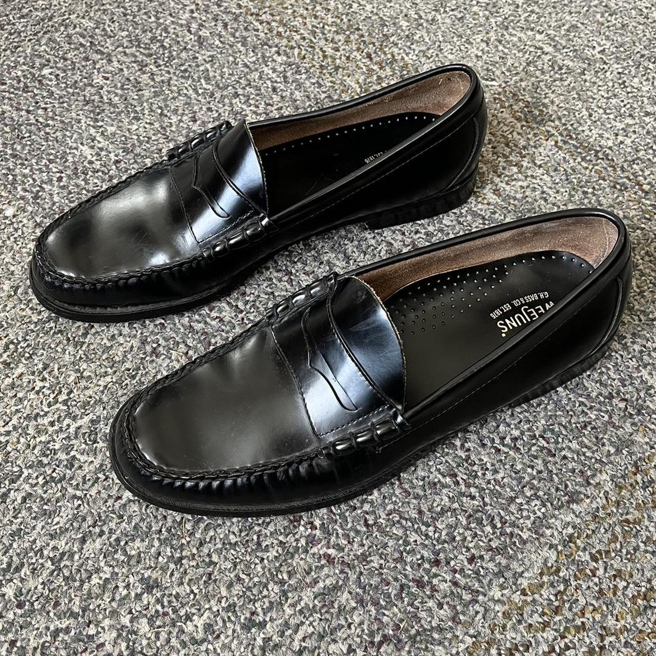 Men's Black Loafers Depop