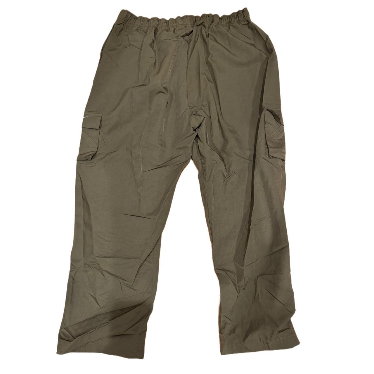 nike khaki track pants