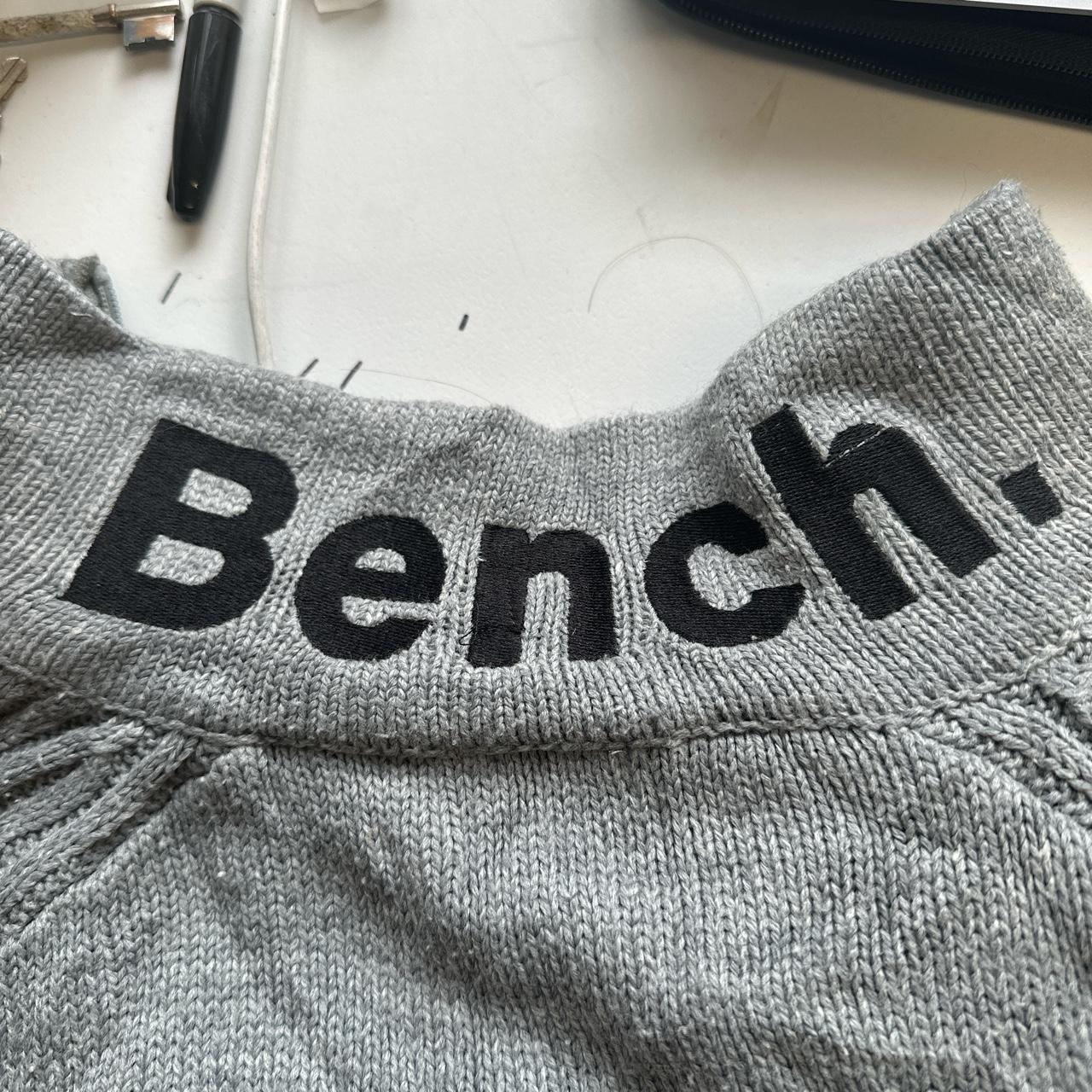 BENCH 2000's knitted zip up jumper fun thumb... Depop