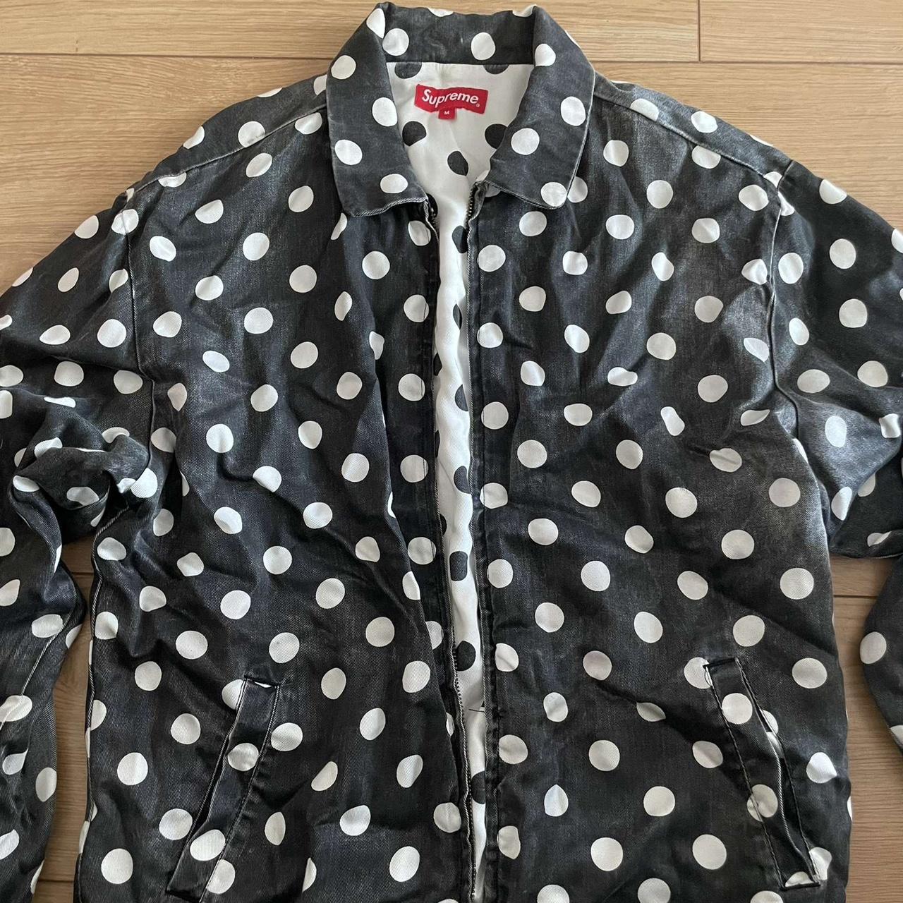 Supreme polka dots shop rayon work jacket