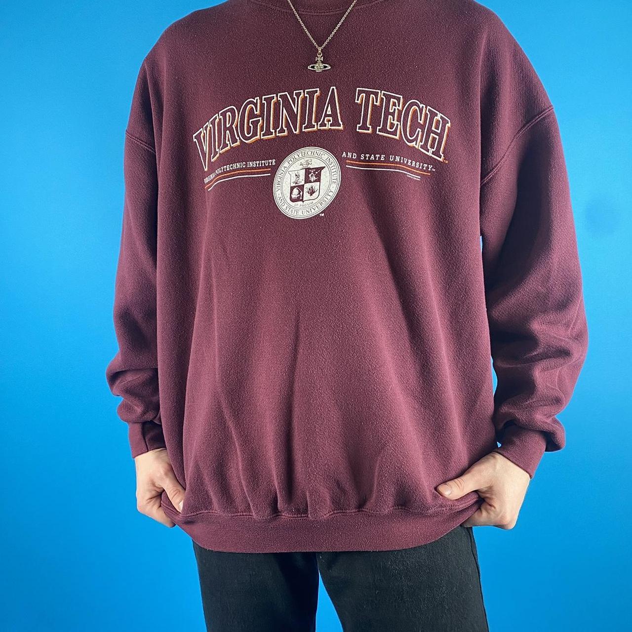Vintage 1990s Virginia Tech University College... Depop