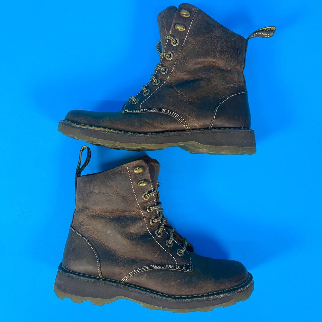 Dr. Martens Men's Brown Boots Depop