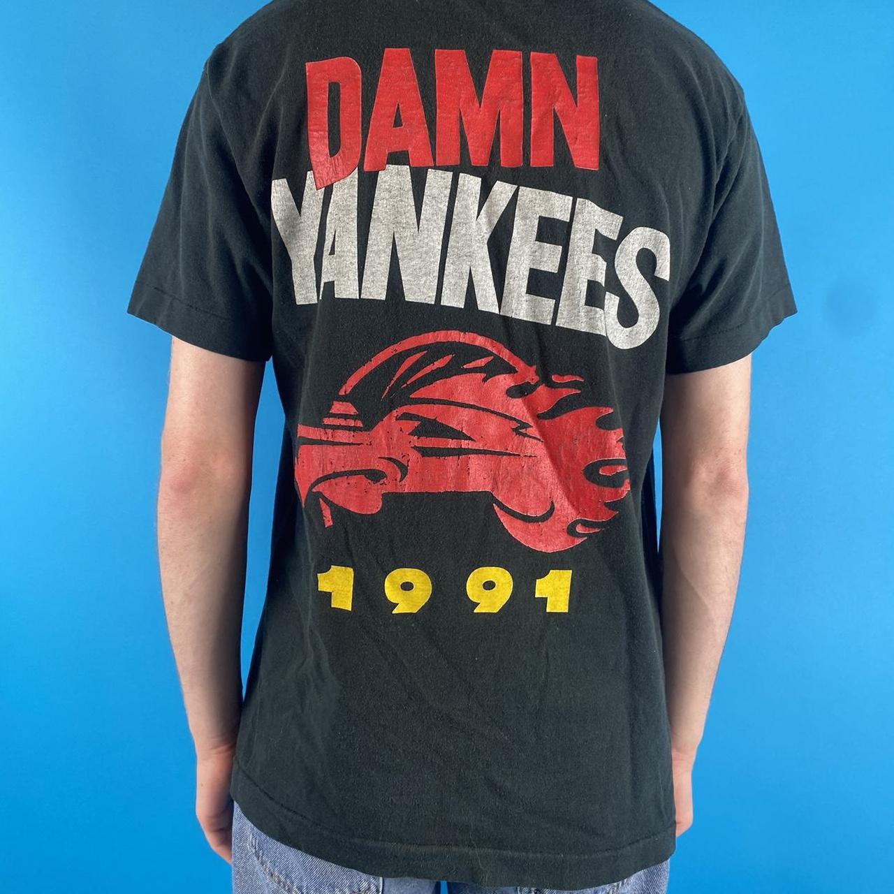 Vintage 1990s Damn Yankees T-Shirt Size Medium