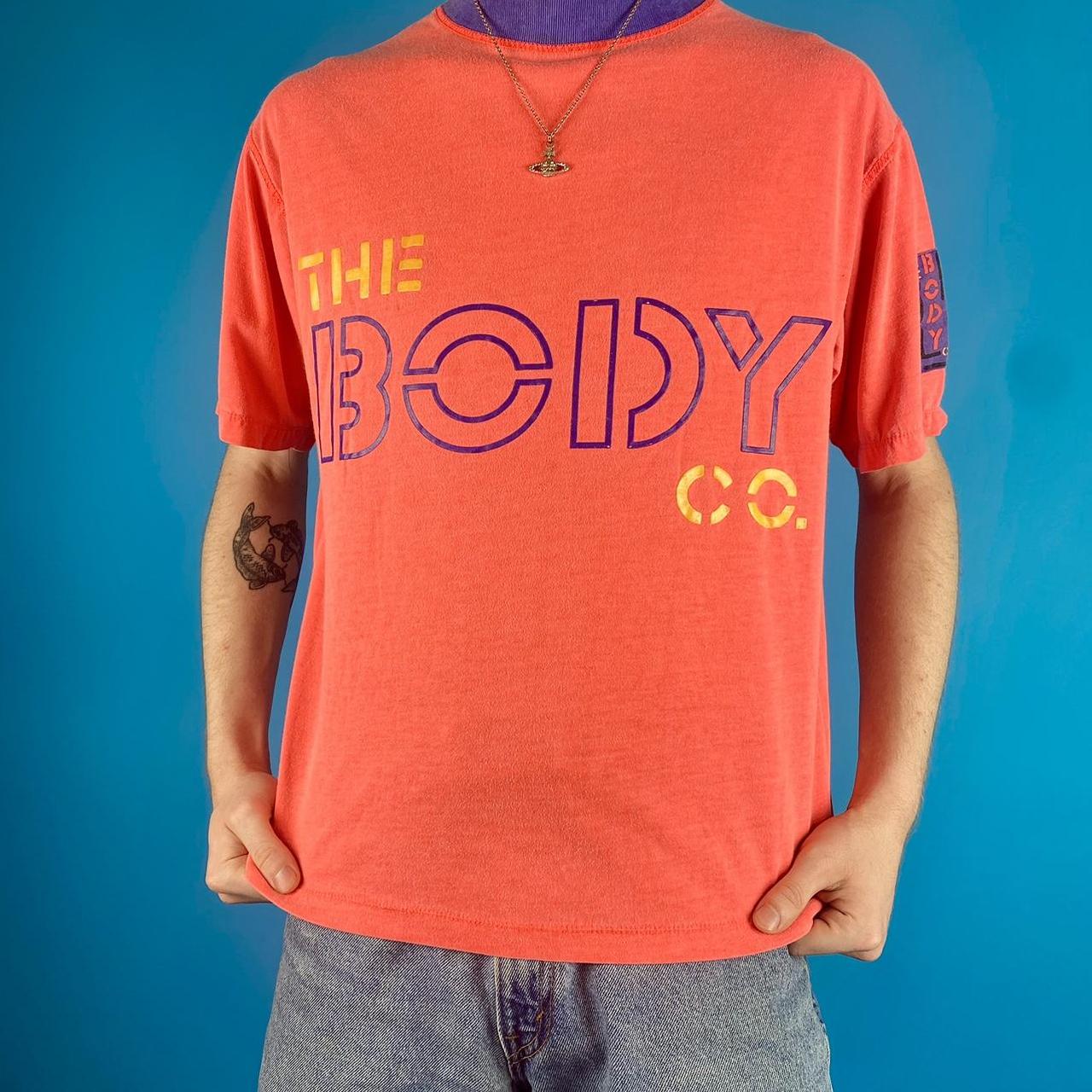 Vintage Men's T-Shirt - Orange - L