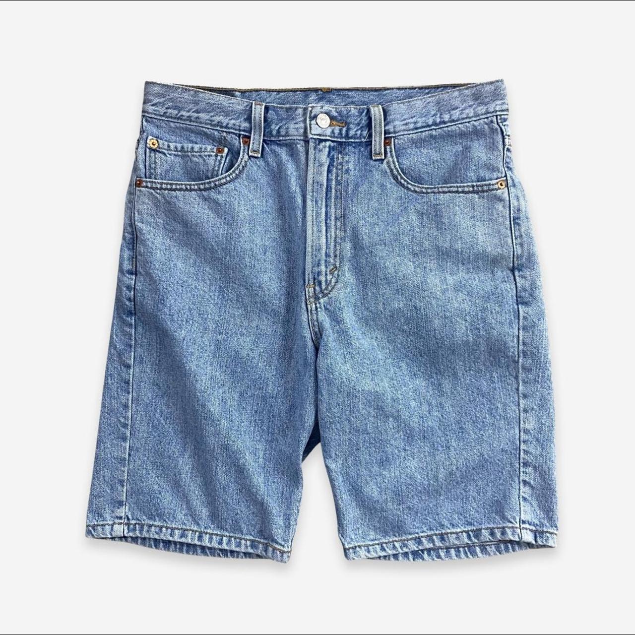 Levi's Men's Blue Shorts | Depop