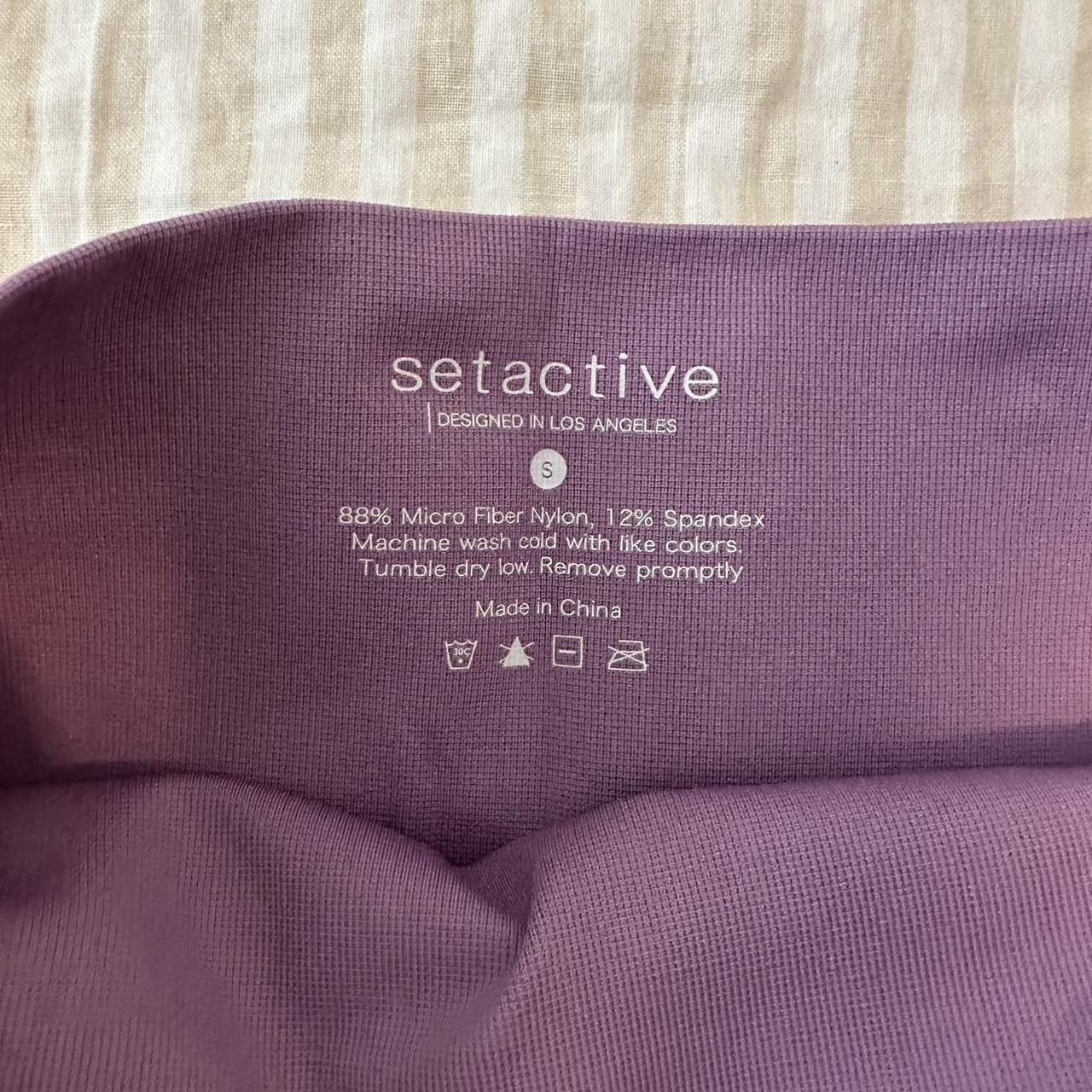 Popular Setactive Sculptflex Leggings Light Pink Purple Size XS/S