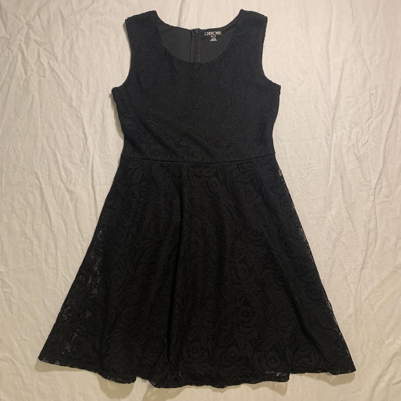 Cherokee Women's Black Dress | Depop