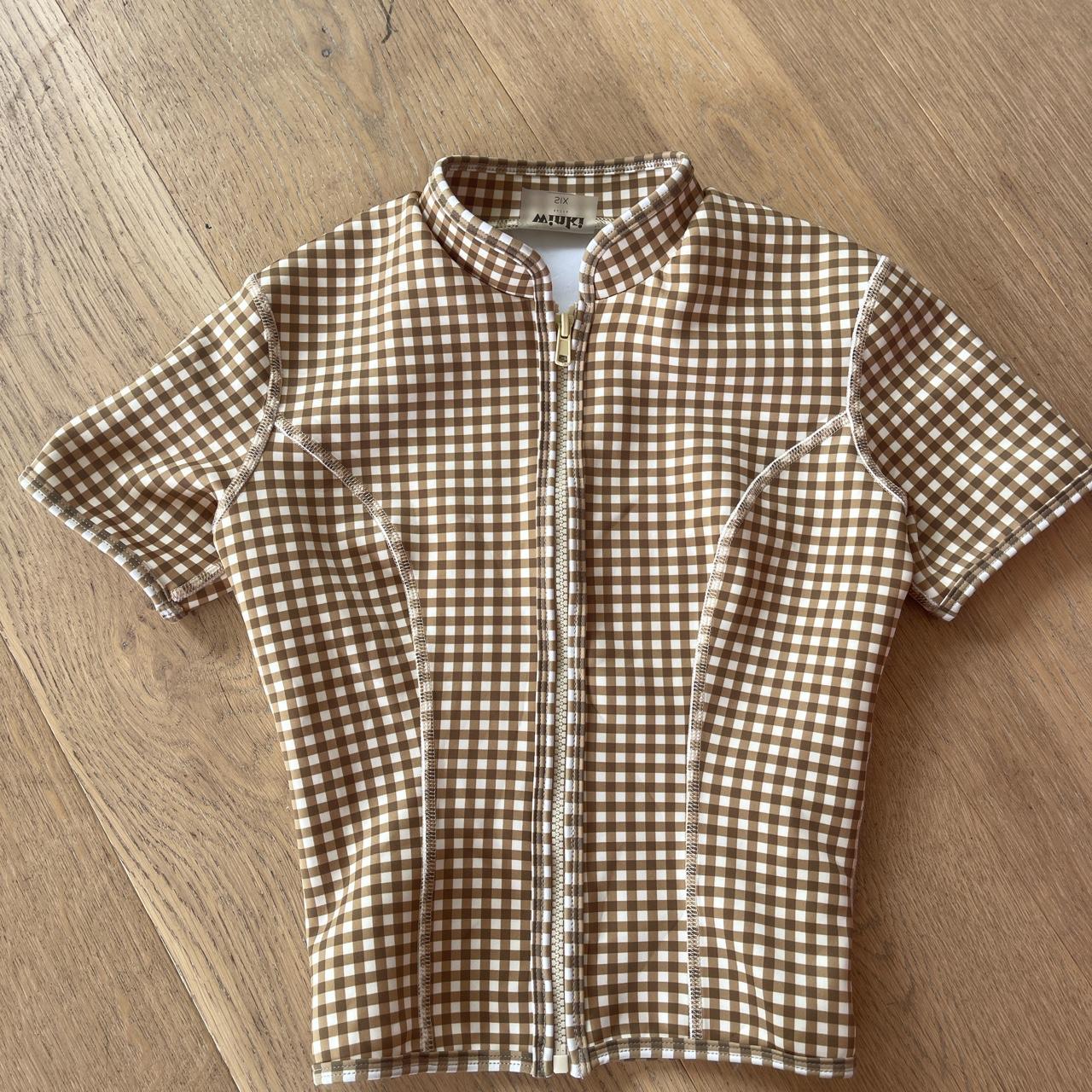 Winki Suits Peggy top Copper Size 6 Depop