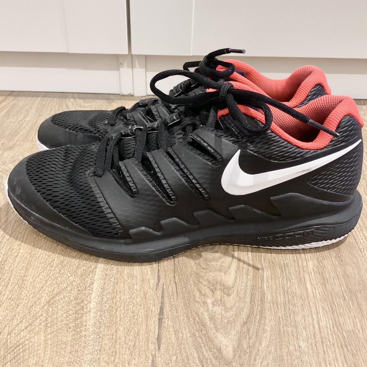 Black Nike Air Zoom Vapor X HC tennis shoes Men s. Depop