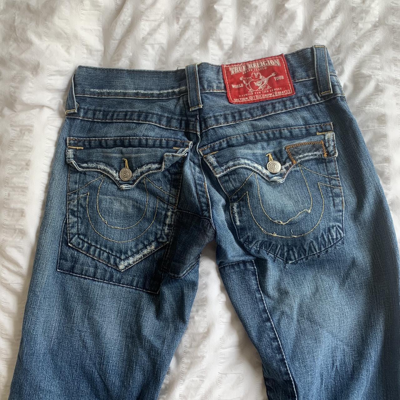 Unique Joey Patch True Religion jeans W28 L33 | Depop