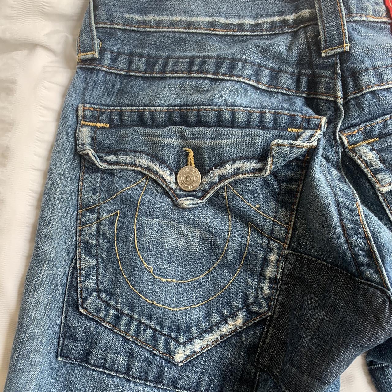 Unique Joey Patch True Religion jeans W28 L33 | Depop