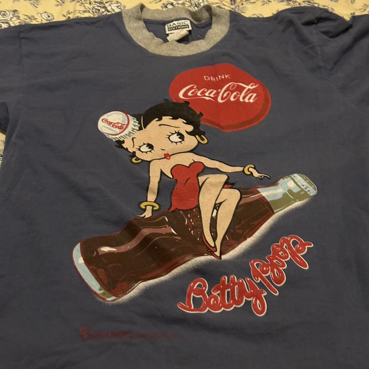 Vintage Betty Boop Coca Cola shirt outlets