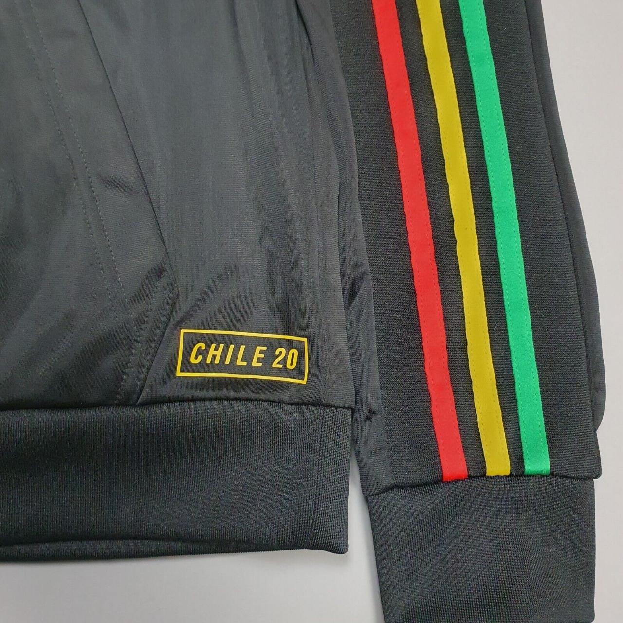 Adidas Chile 20 Hoodie Small Rasta Reggae Depop