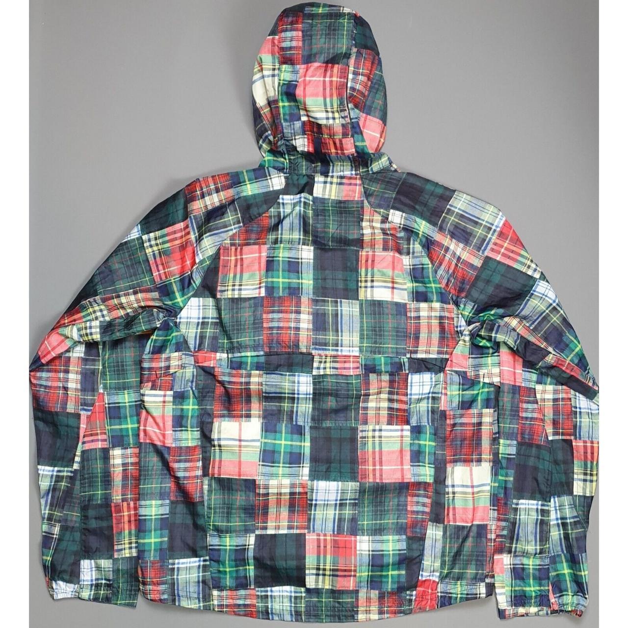 美品 RLX RALPH LAUREN Water proof 総柄 ジャケット Ralph Lauren RLX Patchwork Men's Windbreaker | Depop