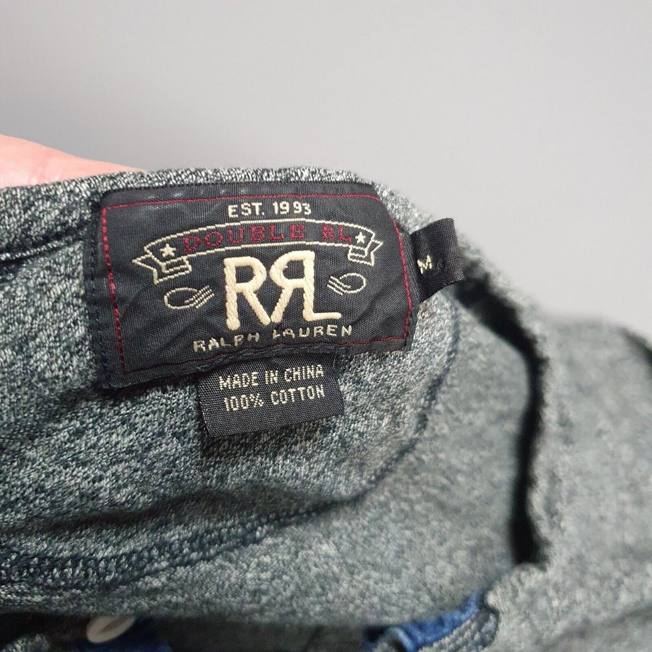 RRL Ralph Lauren Double RL Henley Top Long Depop