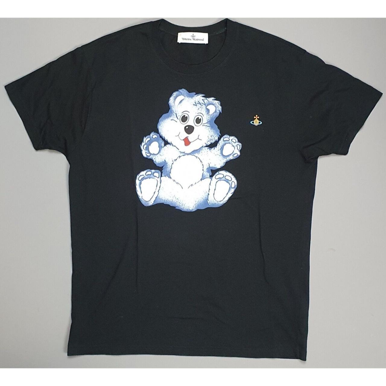 トップス Vivienne Westwood - bear silk t 𓆈 VIVIENNE WESTWOOD teddy bear graphic print fitted | Depop