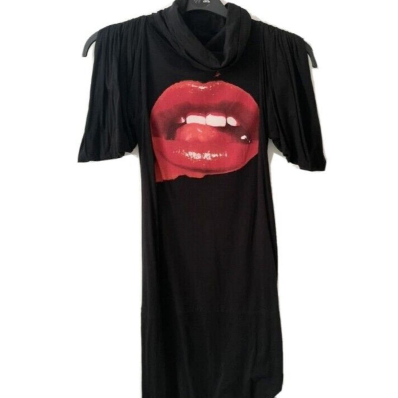 【希少】Worlds end Punk Dress Lip Blackワンピース 希少】Worlds end Punk Dress Lip Blackワンピース