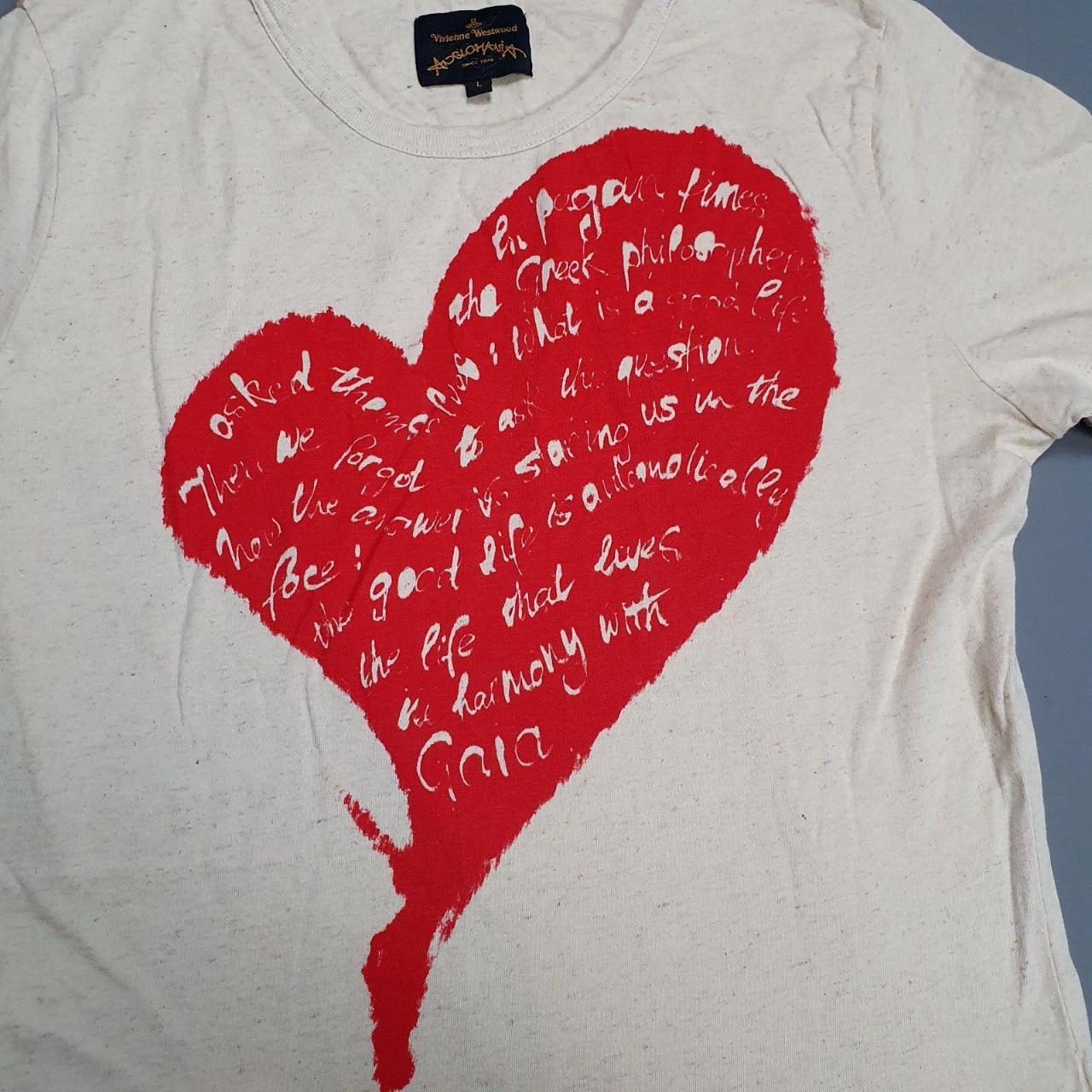 Heart Top in WHITE | Vivienne Westwood®
