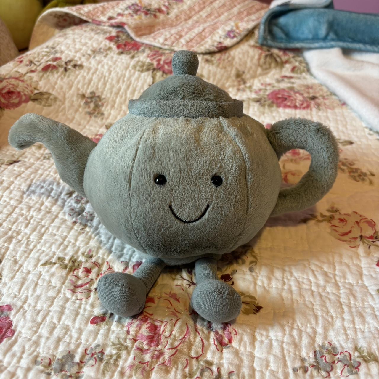 Jellycat teapot plushie 🫖 super cute has just been... Depop