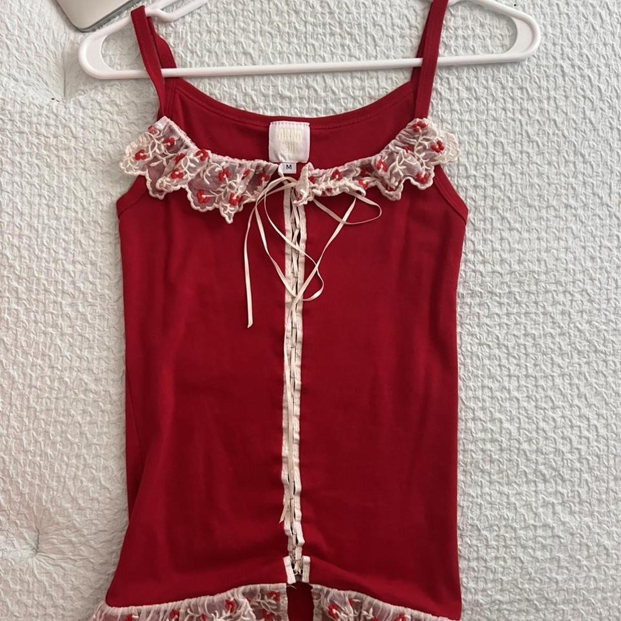 Vintage Y2k Corset Cami Top By Anna Sui 🌹 Soft And Depop