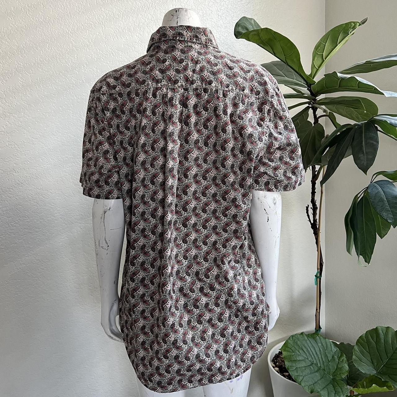 Men's Burgundy Shirt | Depop