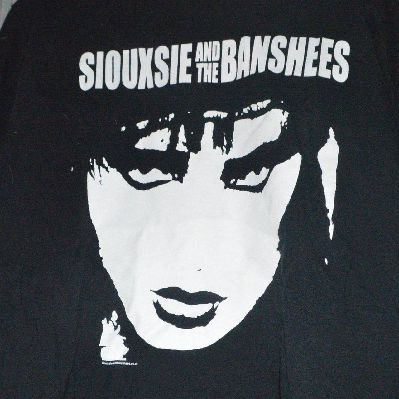 Black And White Graphic Portrait Of Siouxsie, - Depop