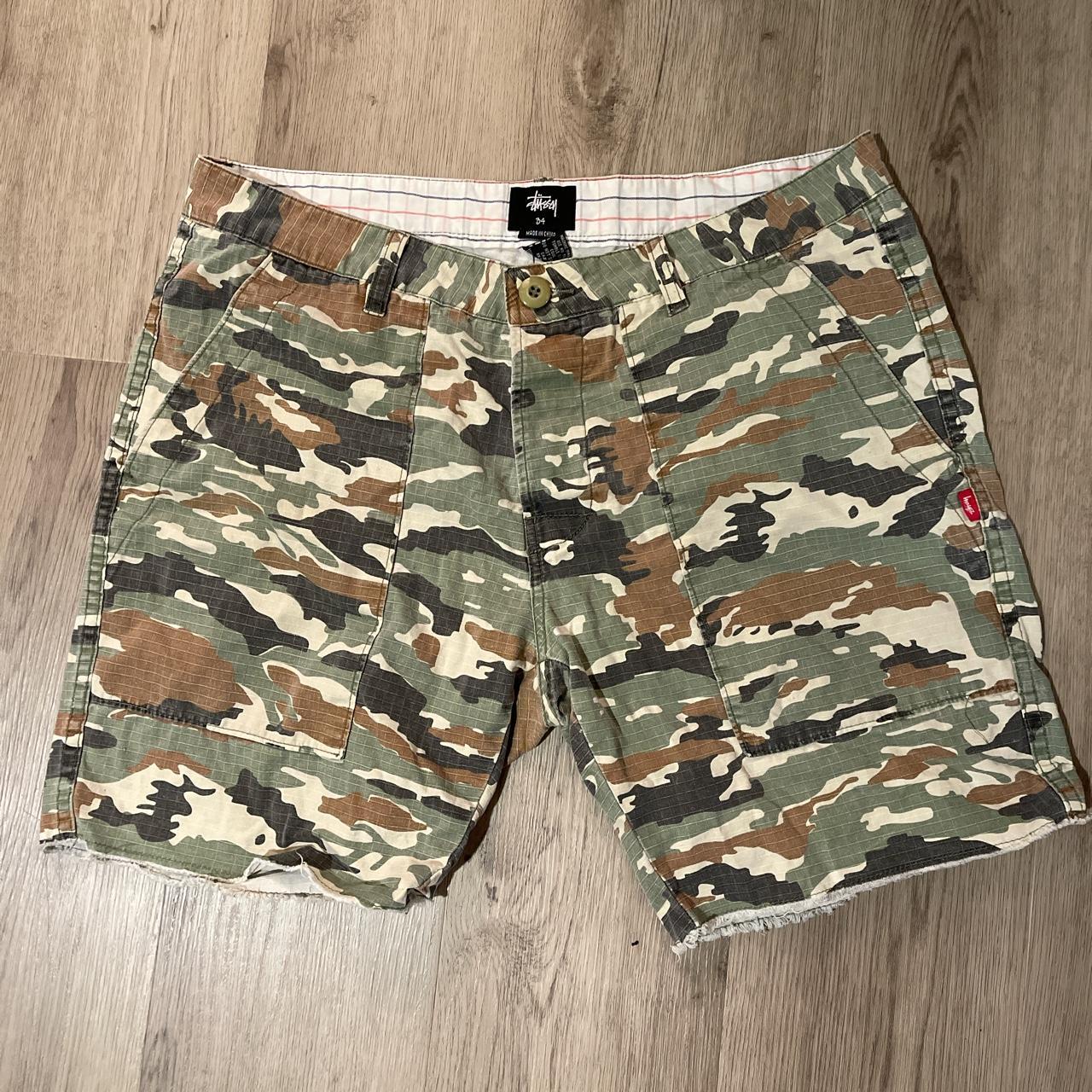 Stussy camo discount trunk