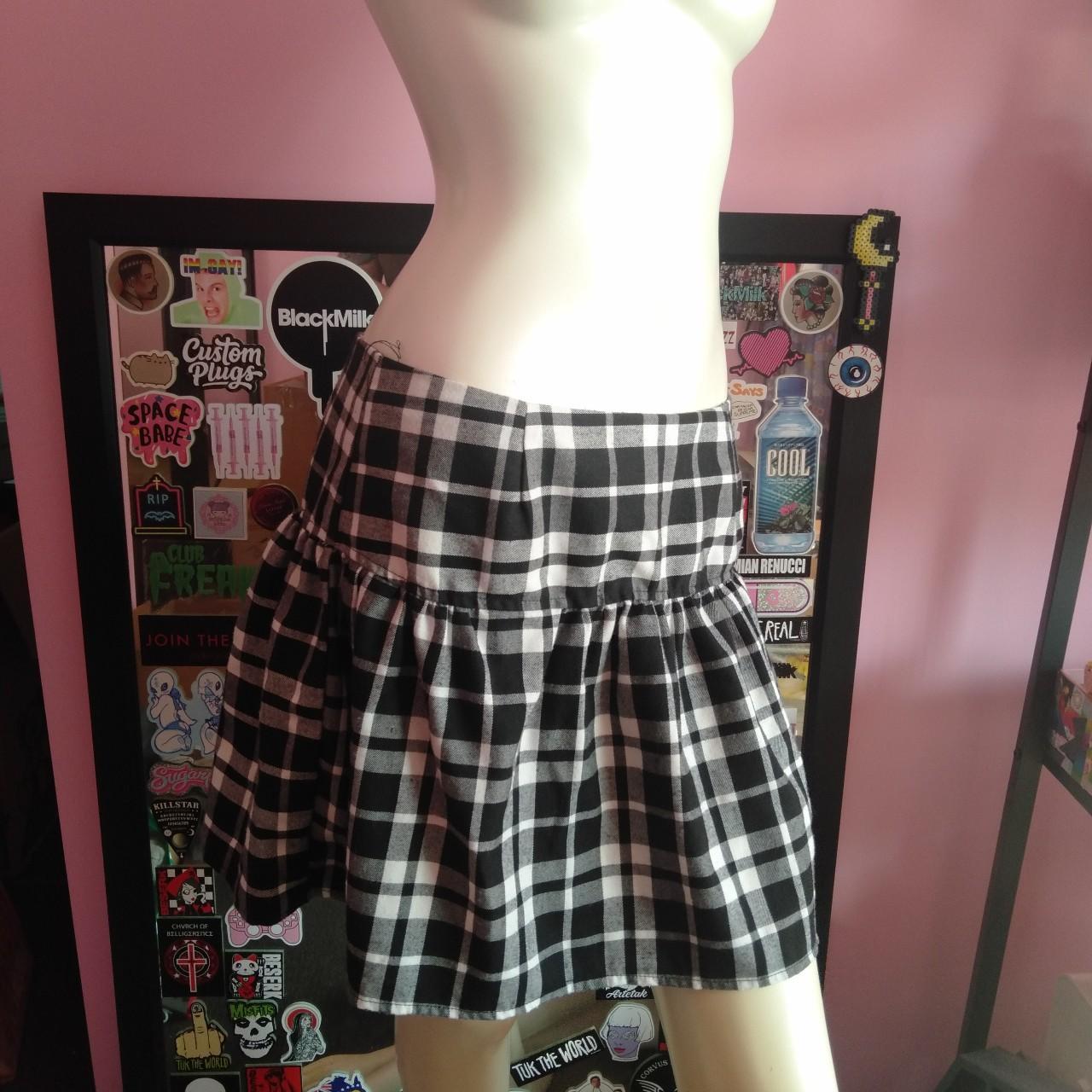 Checkered skirt factorie sale