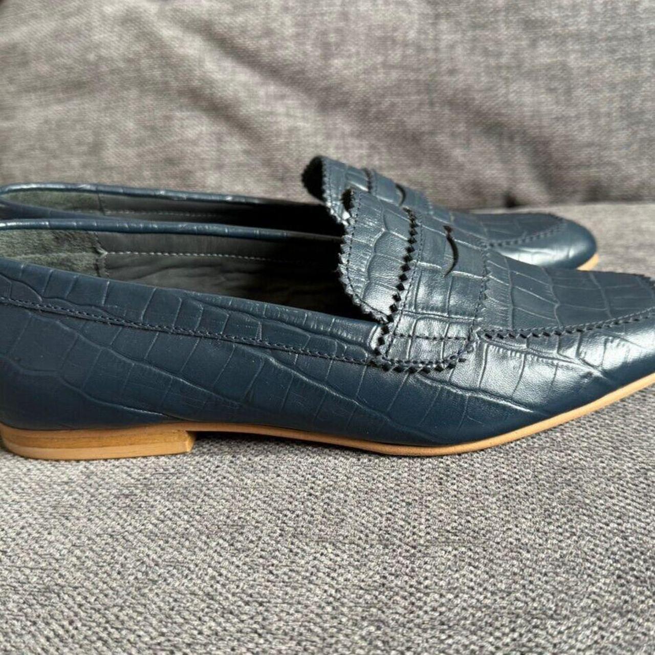 Jasper Conran Ladies Shoes Loafers Navy