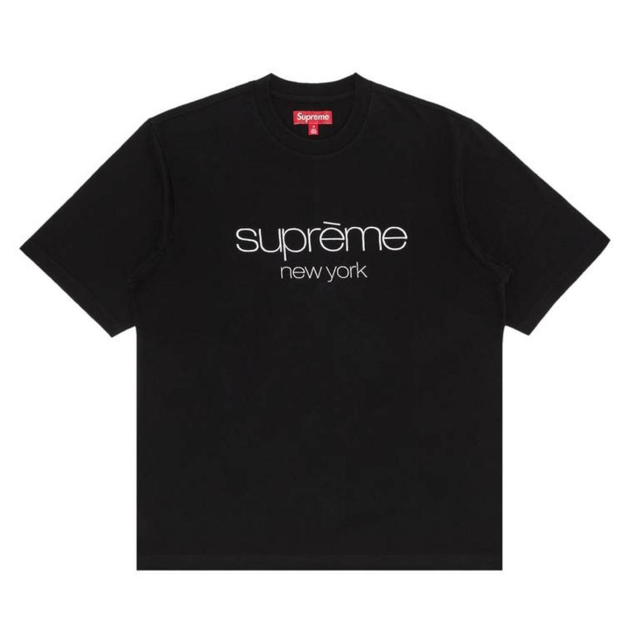 Supreme Classic Logo Tee L黒 supreme シュプリーム ロンT クラウド