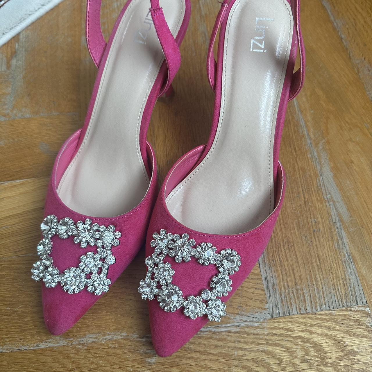 red orange midi dress