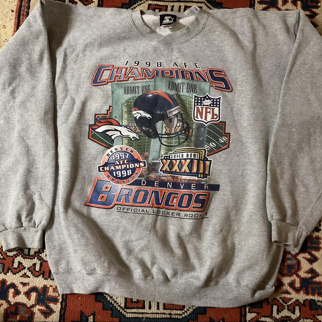 Vintage 1998 Super Bowl Graphic Tee SZ XL