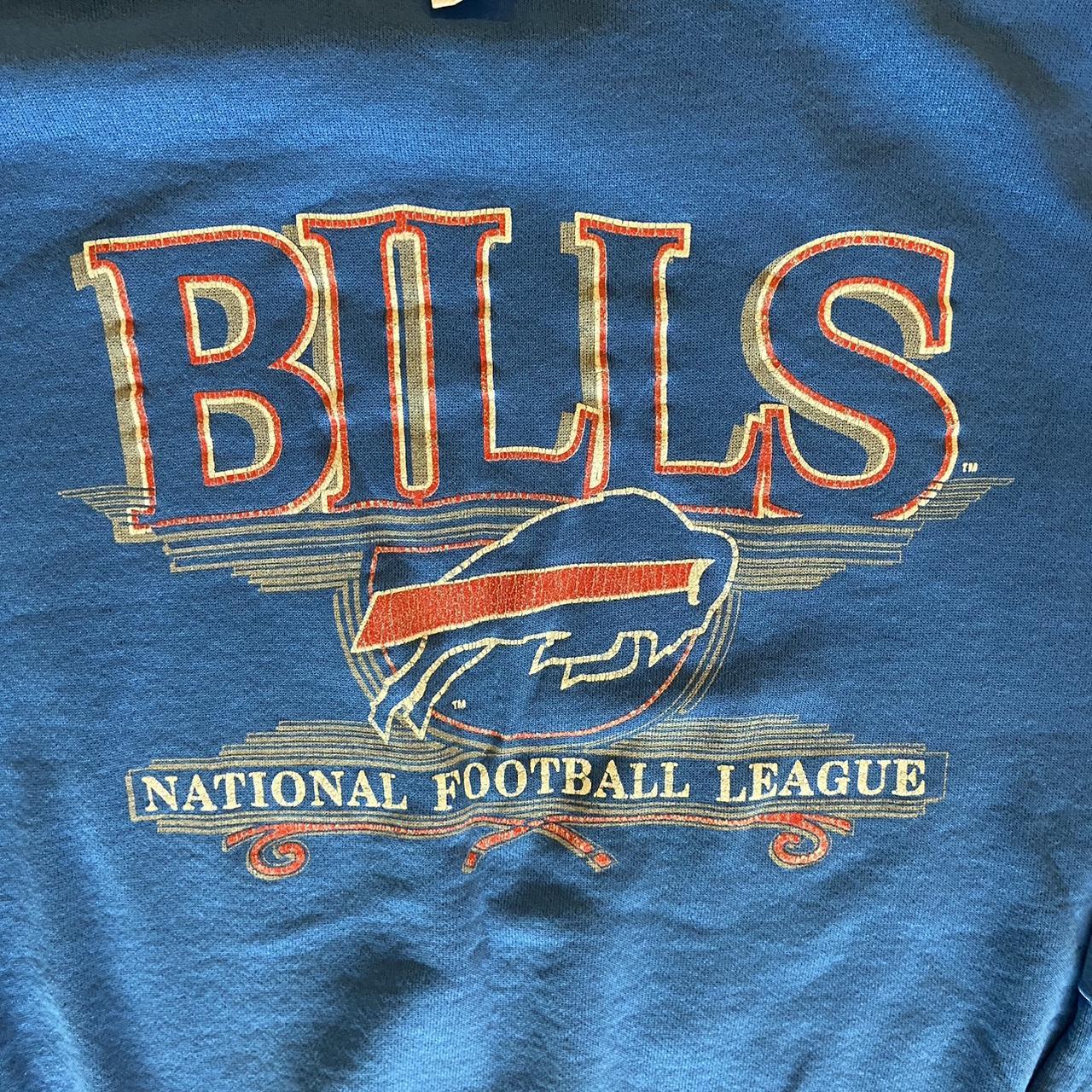 1990 Faded Buffalo Bills Sweatshirt USA