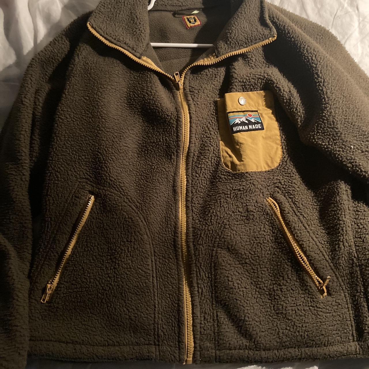 Human made patagonia inspired fleece jacket #y2k... - Depop