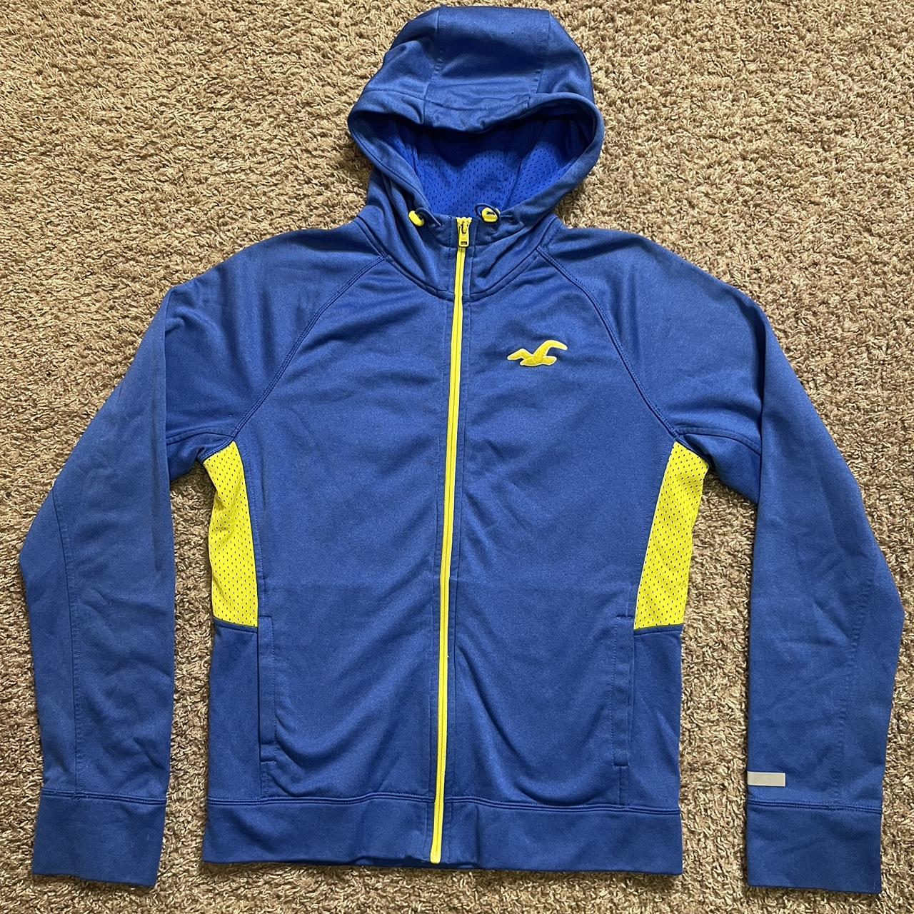 Yellow sale hollister jacket