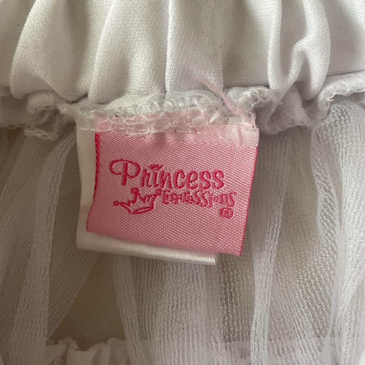 light pink and white Princess Expressions tutu... - Depop