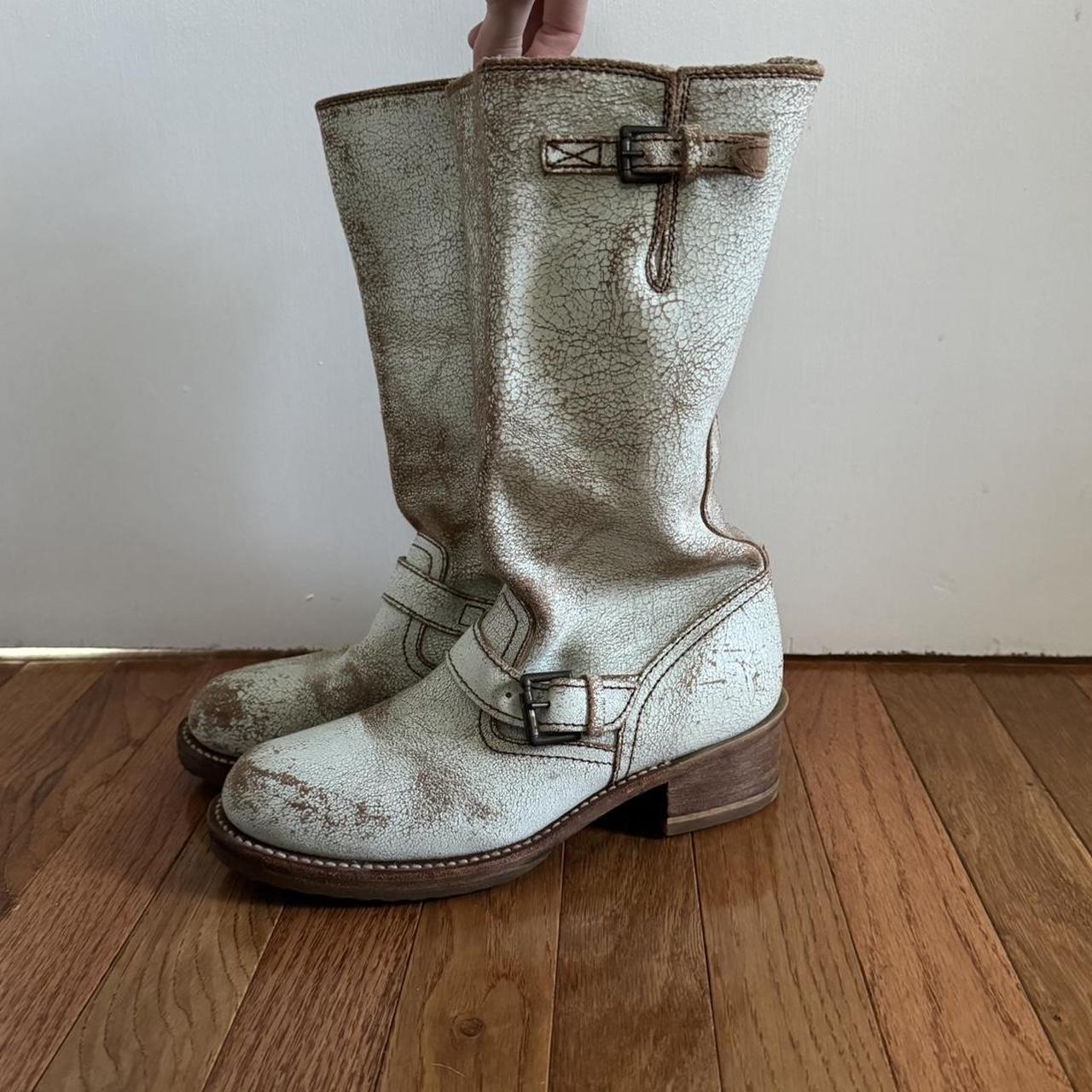 frye moto bootie