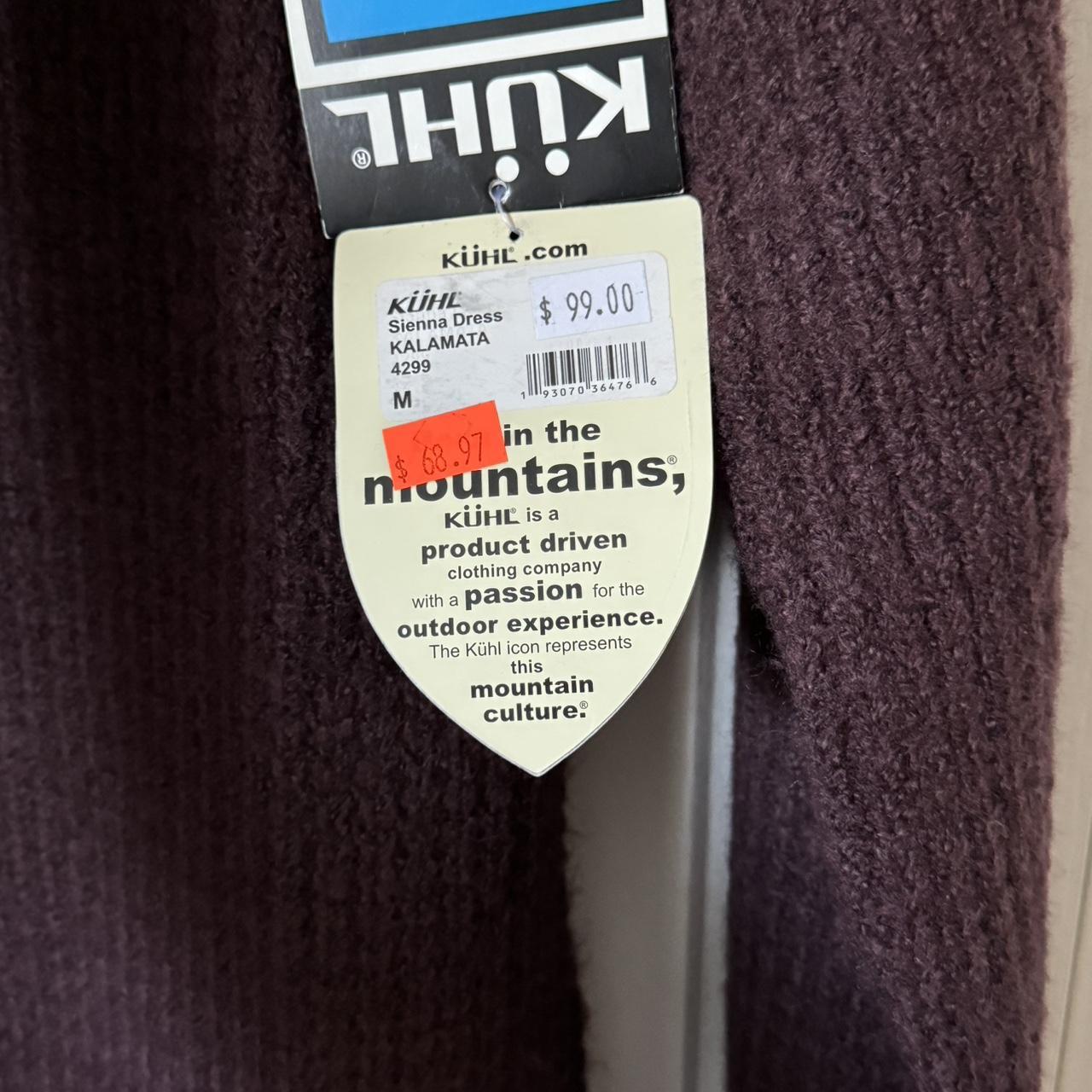 kühl sienna sweater dress size medium has a fold - Depop