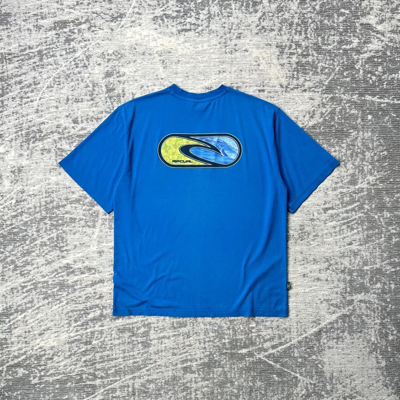 Vintage Late 90s Ripcurl Surf T shirt Constructed. Depop