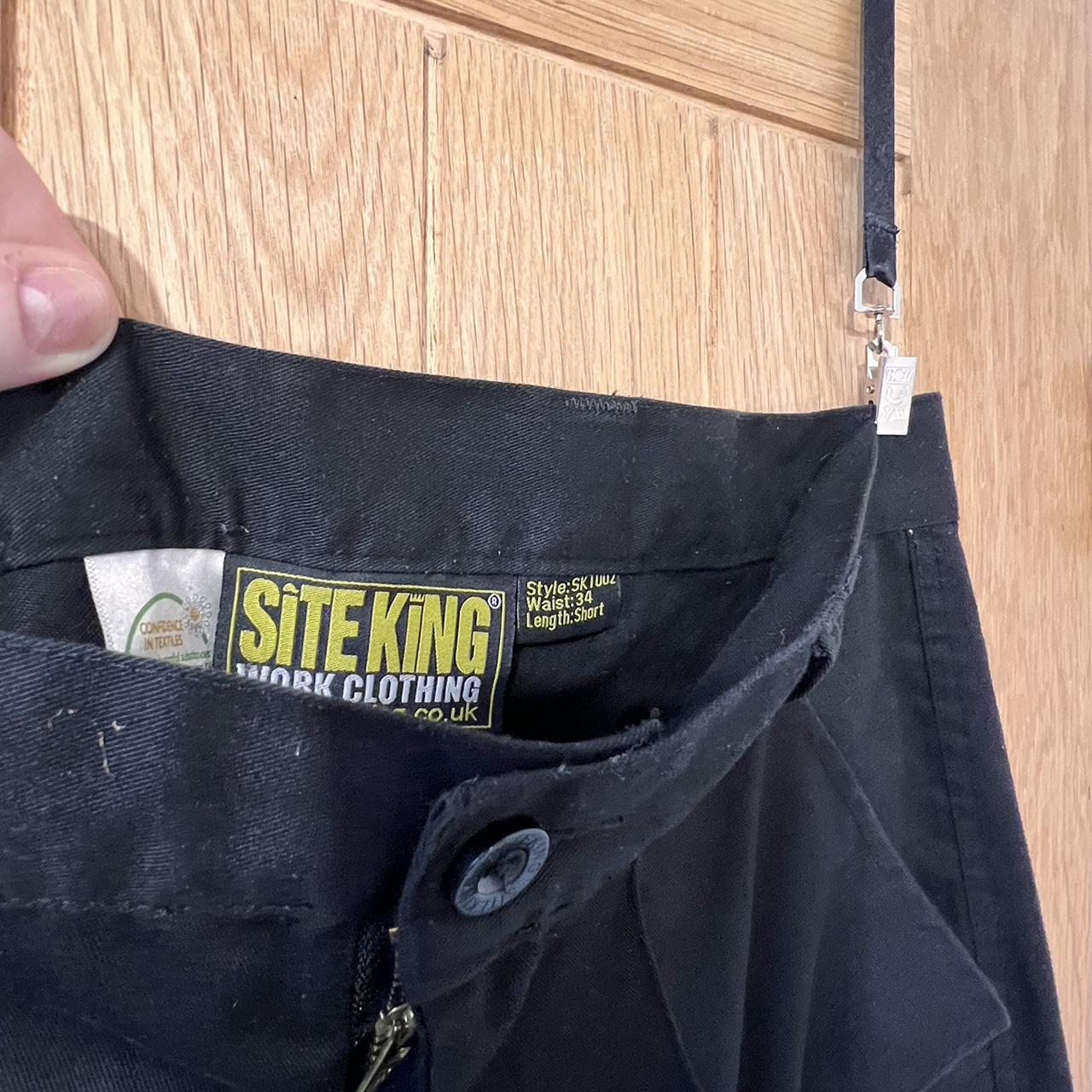 MENS CONTRAST MULTI Pocket Cargo Combat Work Trousers By SITE KING Size 30  to 44 £24.99 - PicClick UK