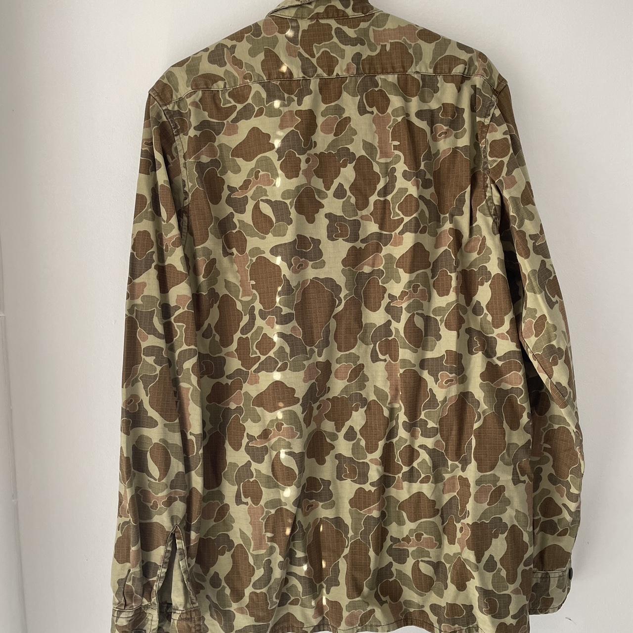 Carhartt camo long sleeve shirt. Perfect condition... - Depop