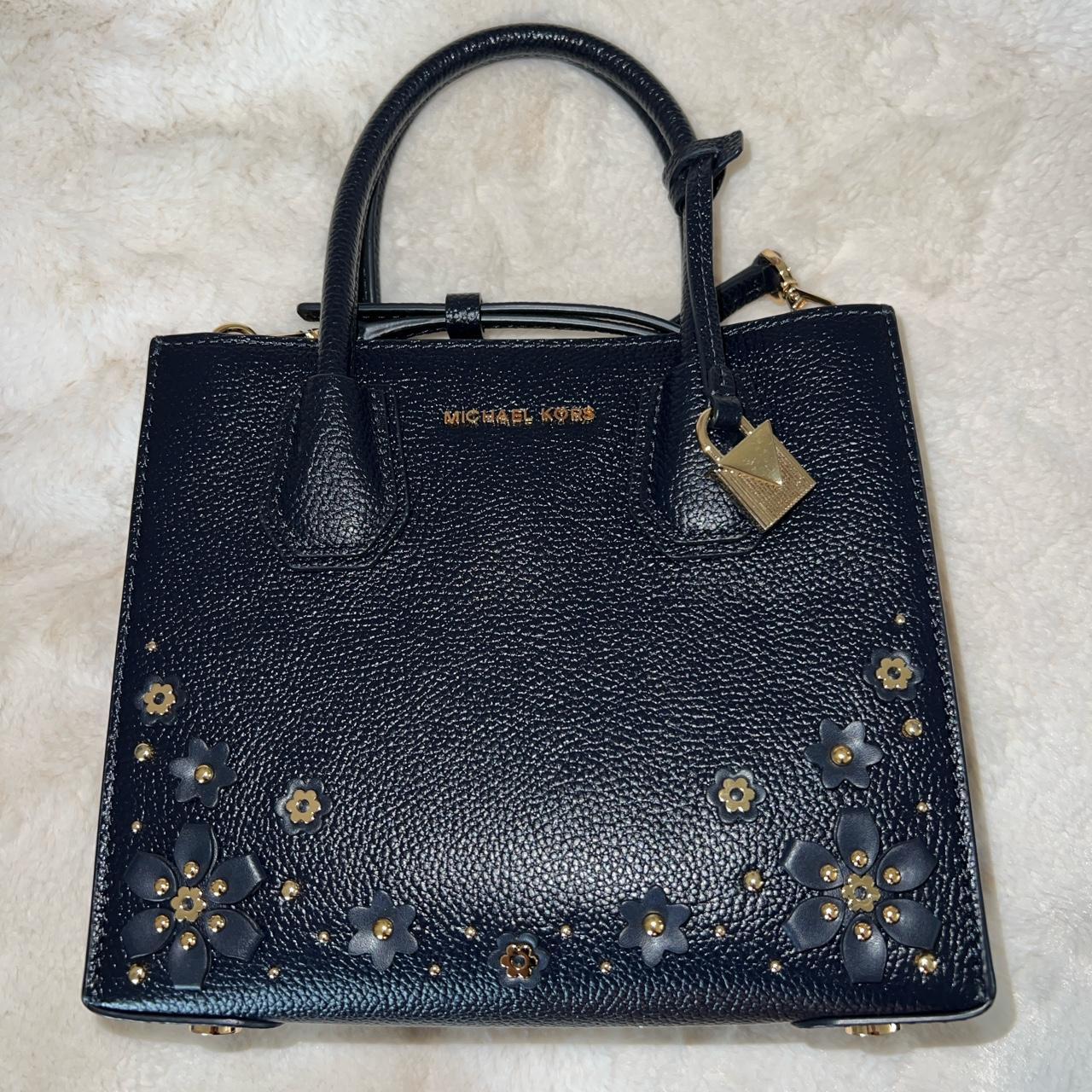Kors Mercer Michael Kors Black Flower Bag (READY STOCK) (E - Main Image