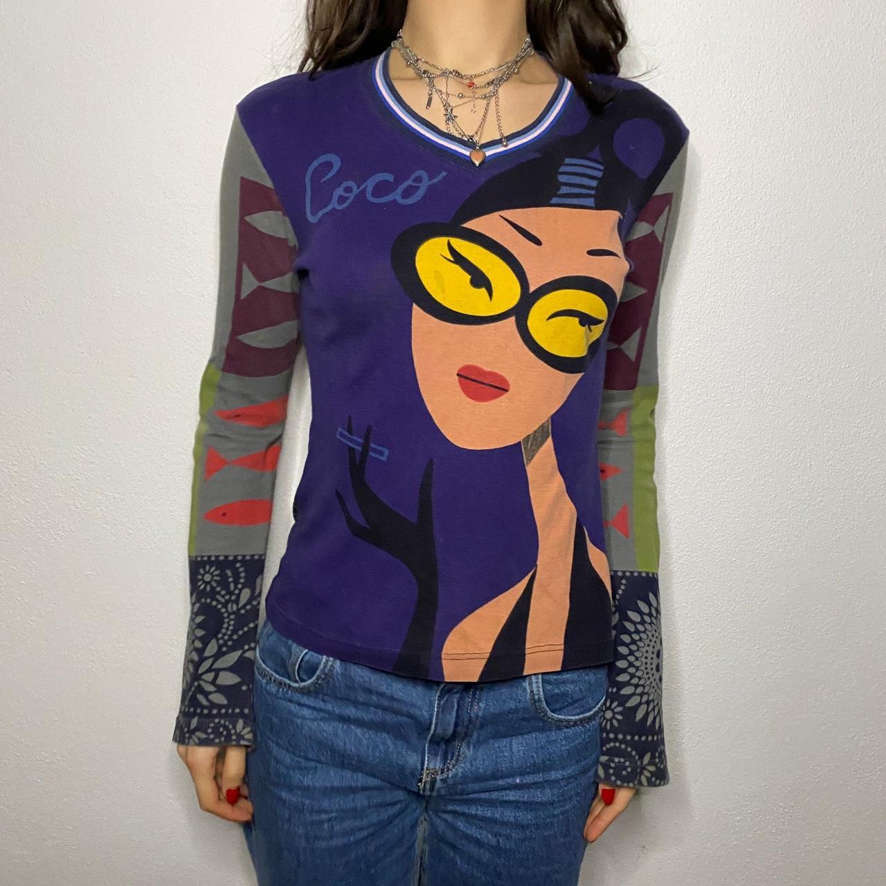 Custo Barcelona Women's Multi Shirt | Depop