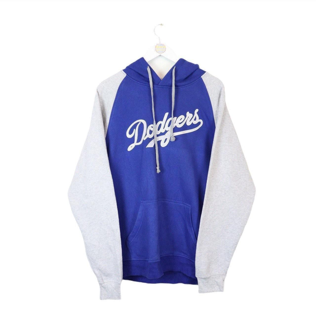 VINTAGE BLUE 2003 LOS ANGELES DODGERS HOODIE, BOUGHT - Depop