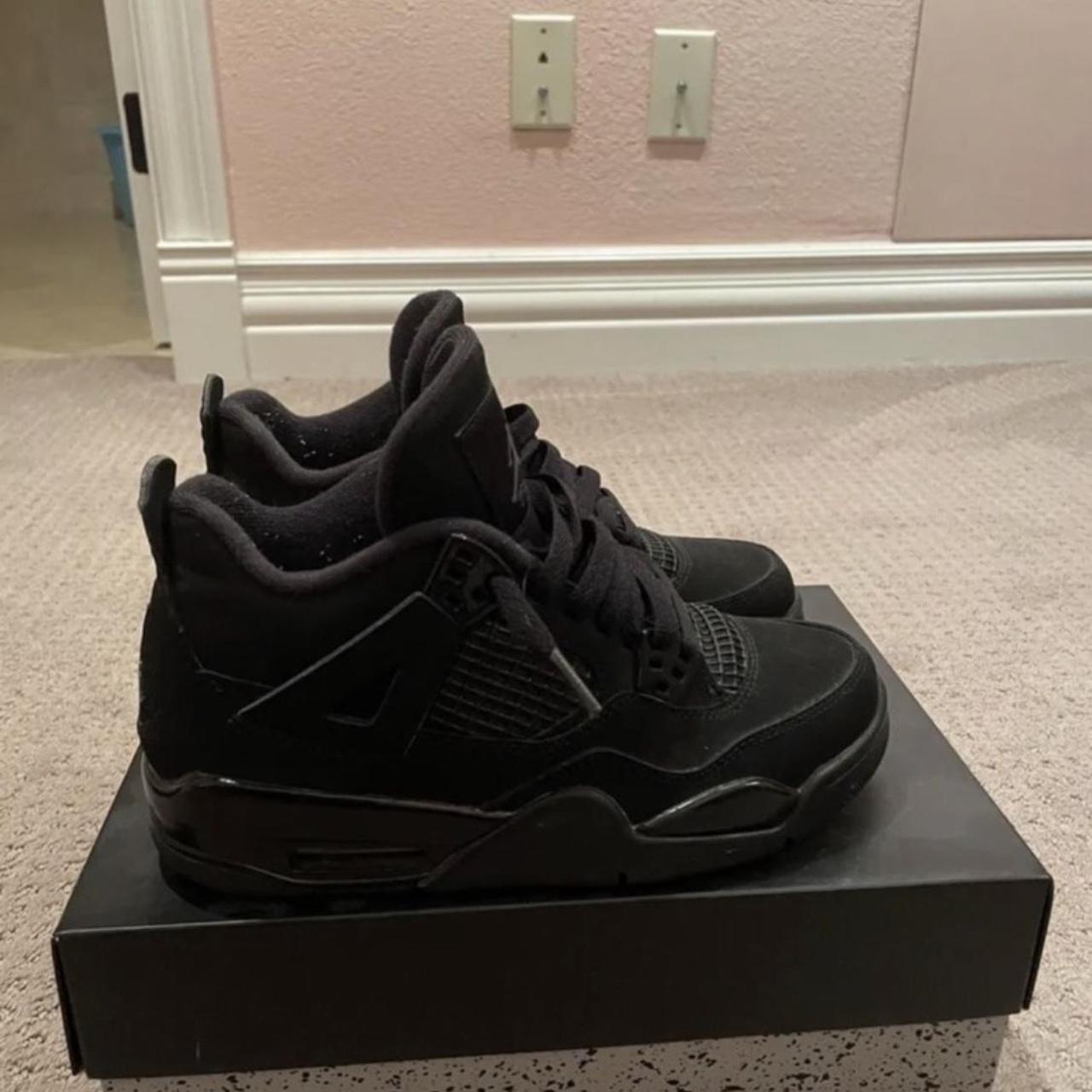 ladies black jordans