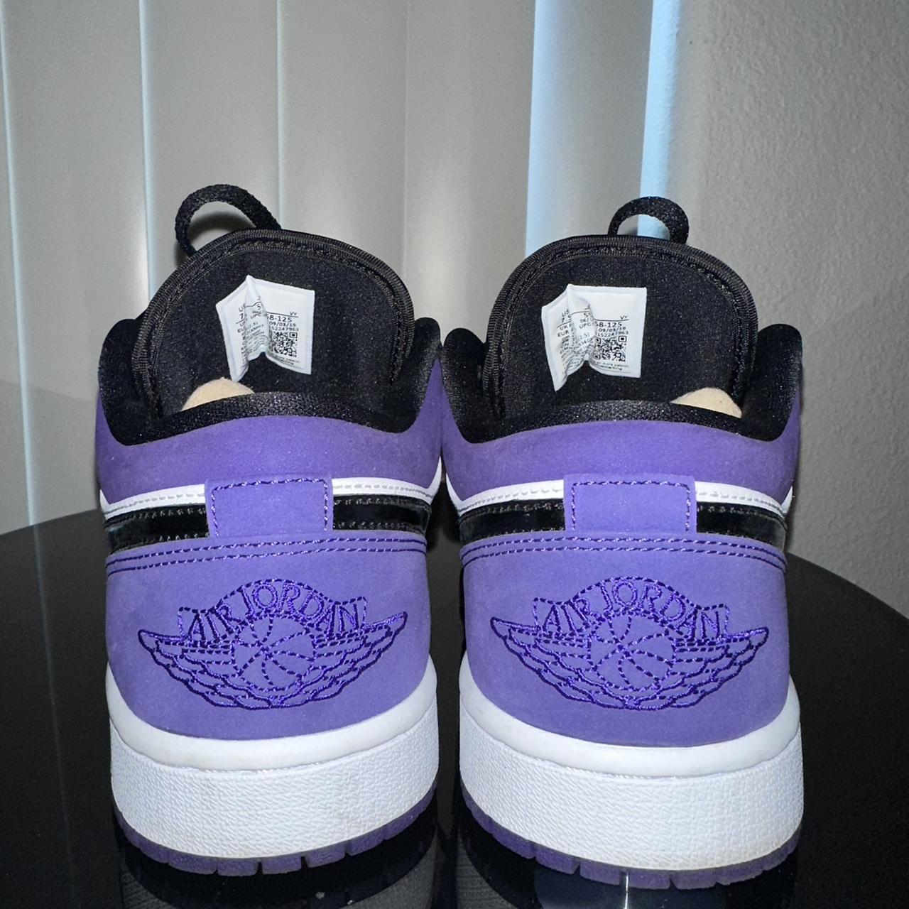mens black and purple jordans