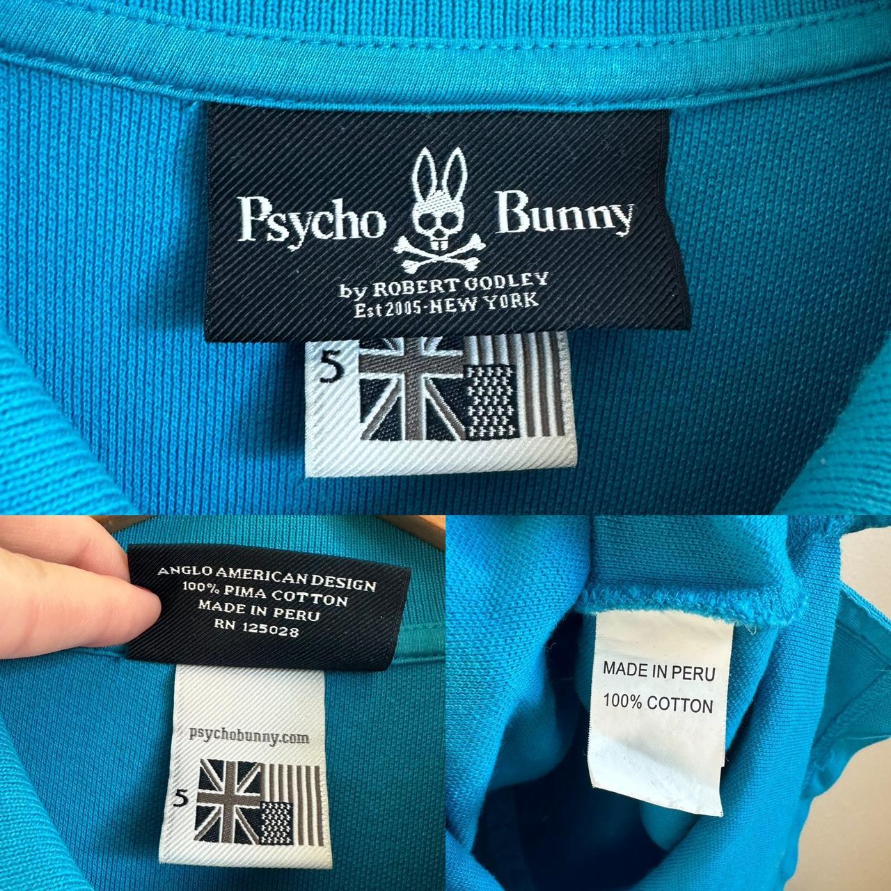 Psycho Bunny Men's Blue Polo-shirts (3)