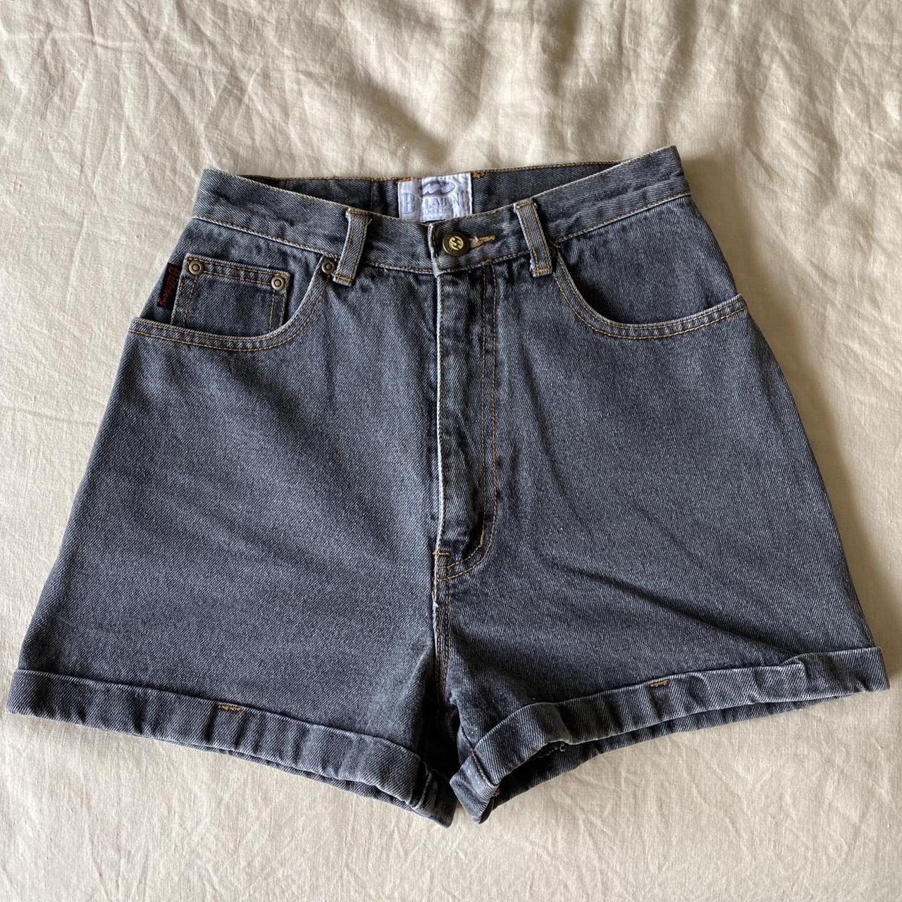 Billabong Denim Shorts 🦐 - Dark wash denim vintage... - Depop
