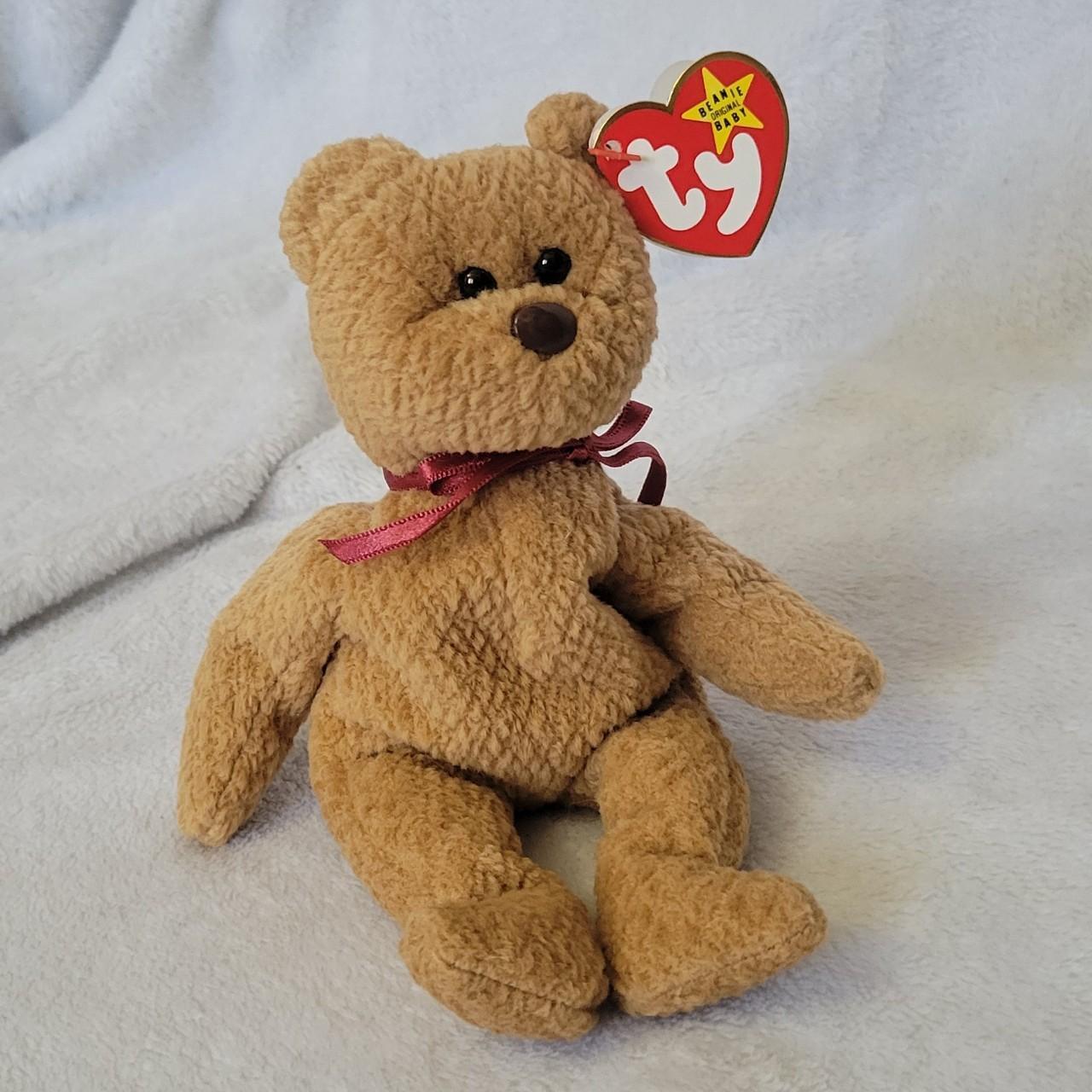 curly ty beanie baby plush. good condition. Auto... - Depop